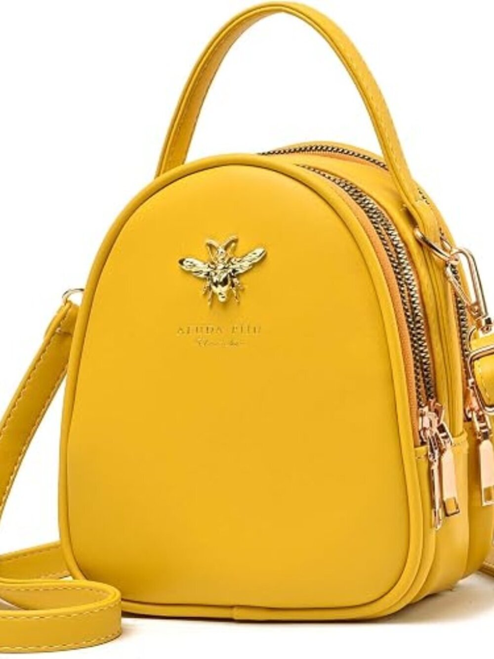 BRAND NEW Small Yellow Crossbody Bag